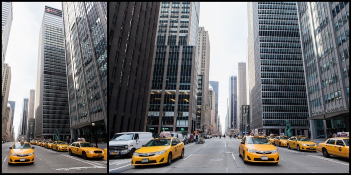 New-York Taxis Jaunes Ekla